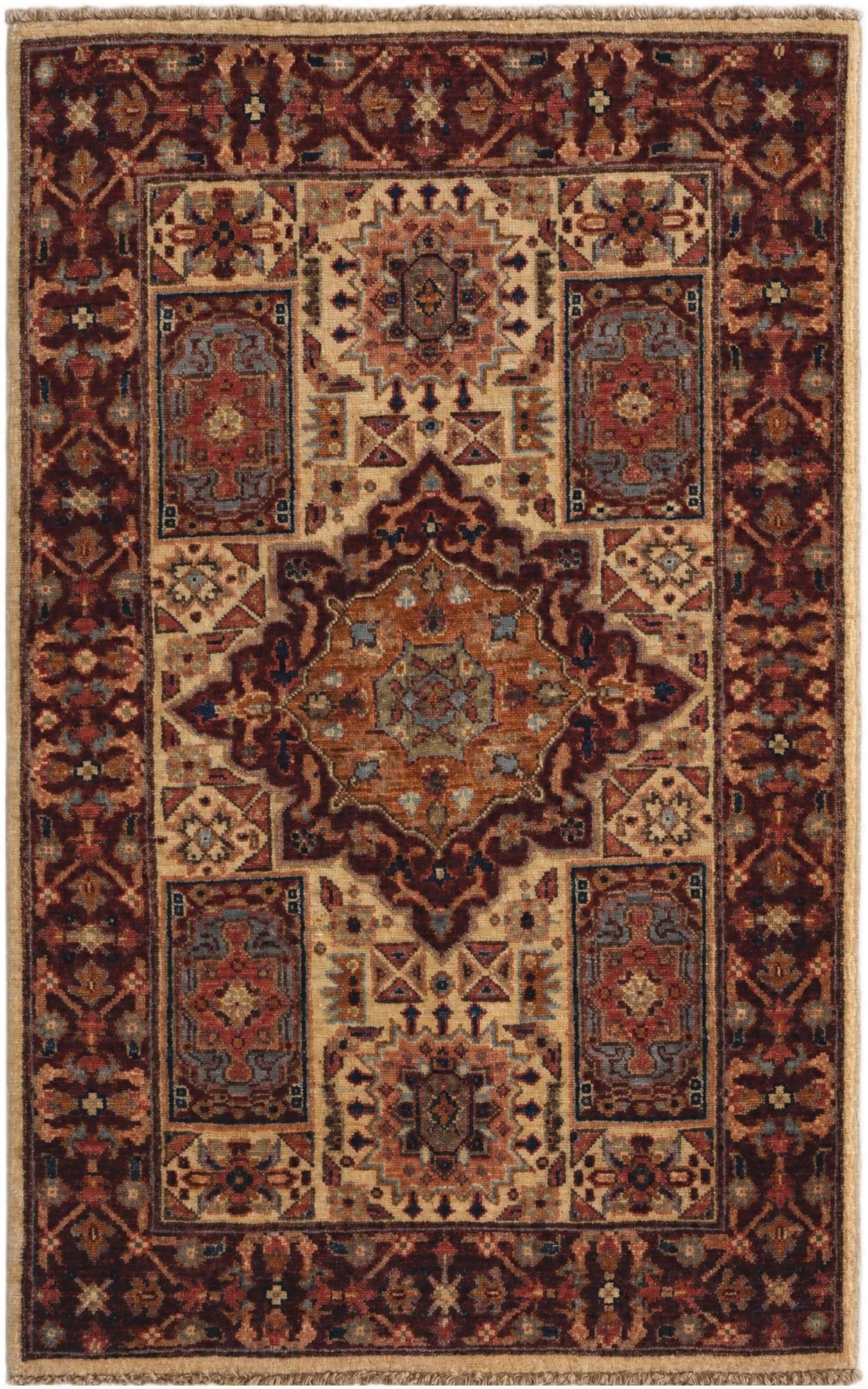 2' 6 x 4' 1 Hand Knotted Ariana Rug