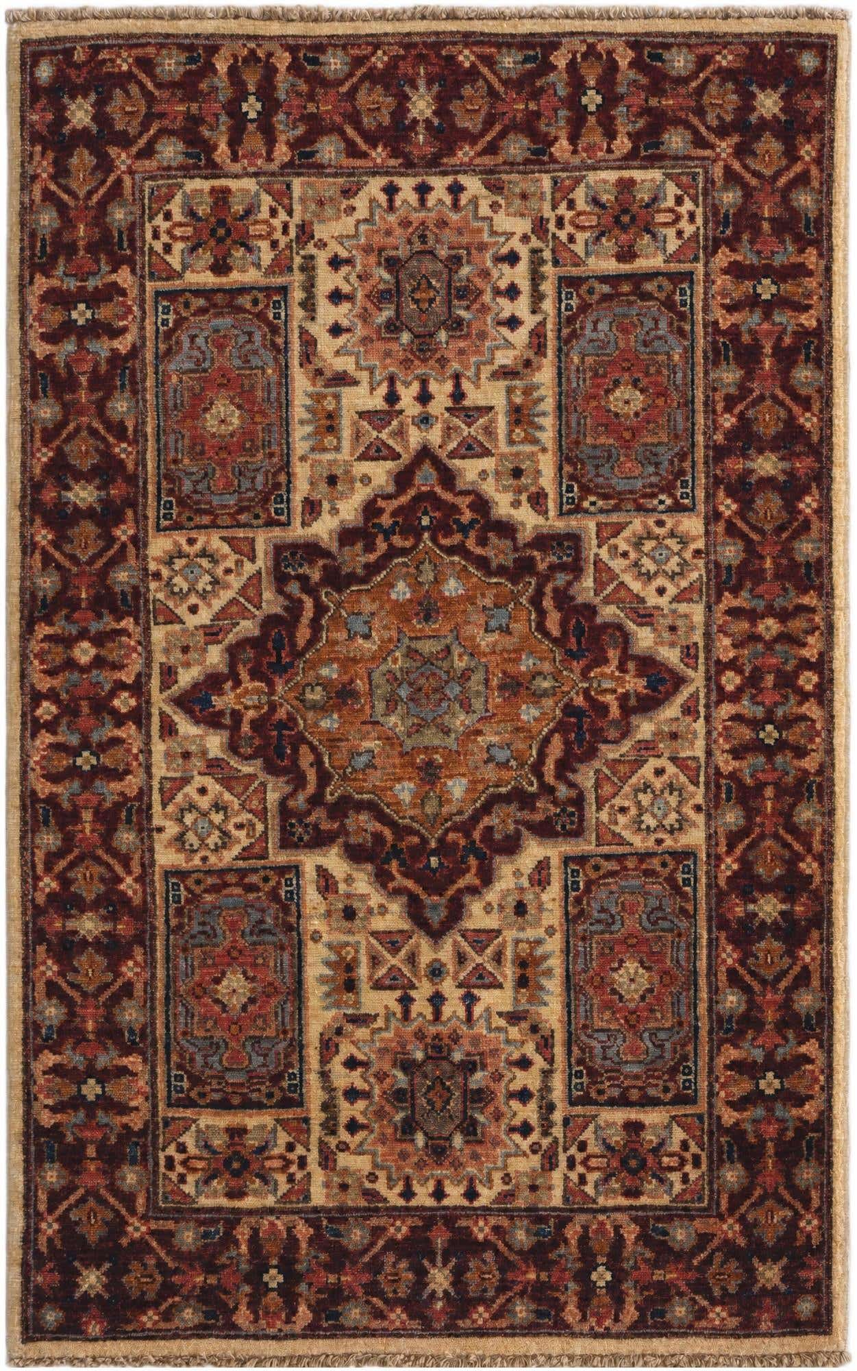 2' 6 x 4' 1 Hand Knotted Ariana Rug