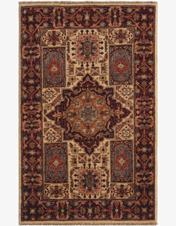 2' 6 x 4' 1 Hand Knotted Ariana Rug