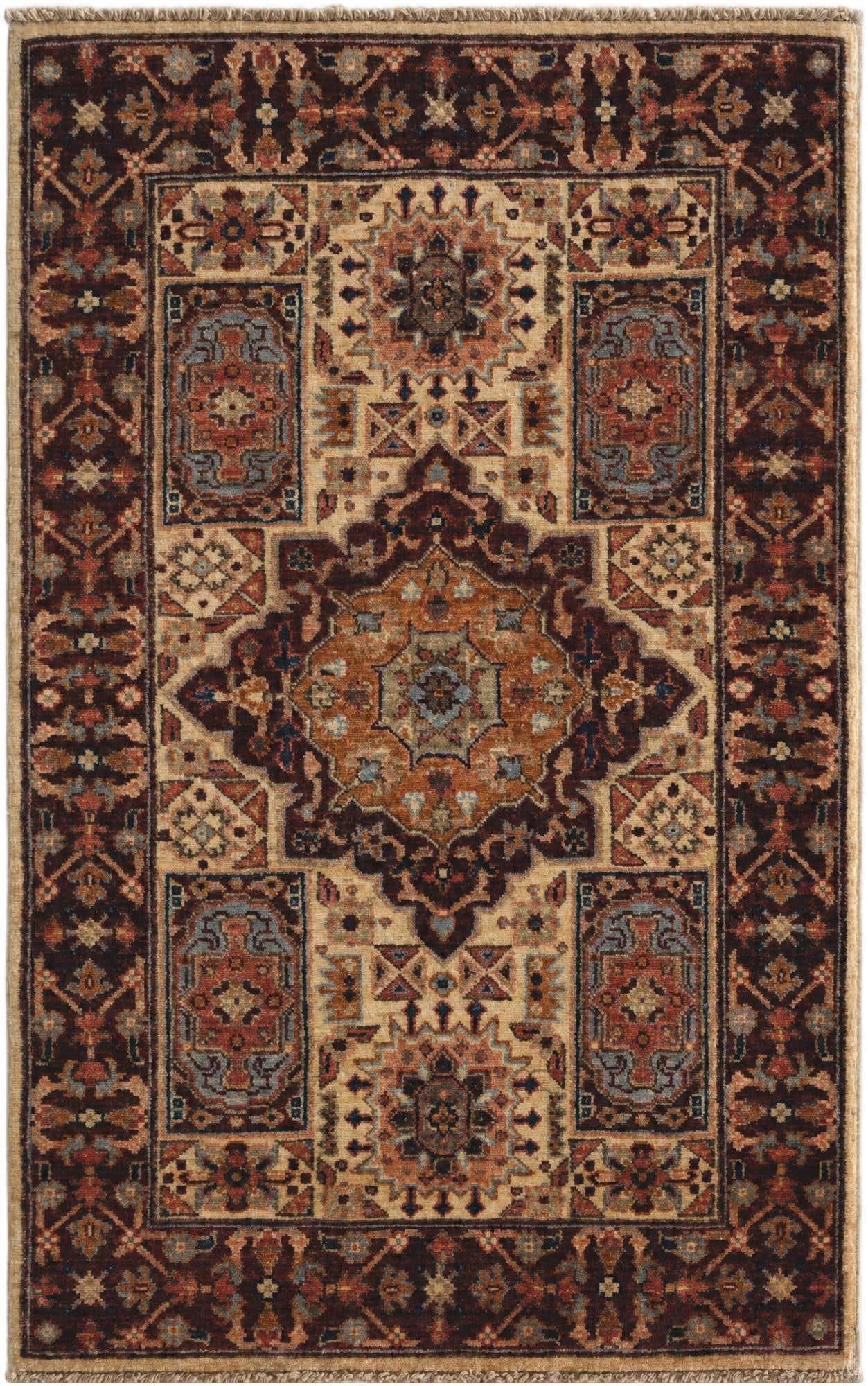 2' 6 x 4' Hand Knotted Ariana Rug