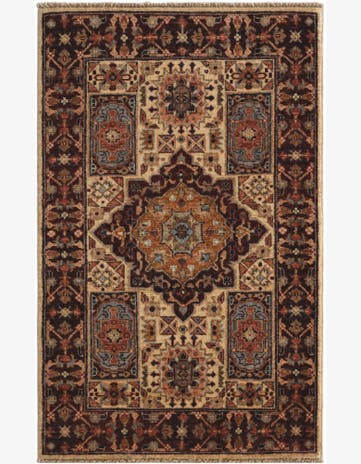 2' 6 x 4' Hand Knotted Ariana Rug