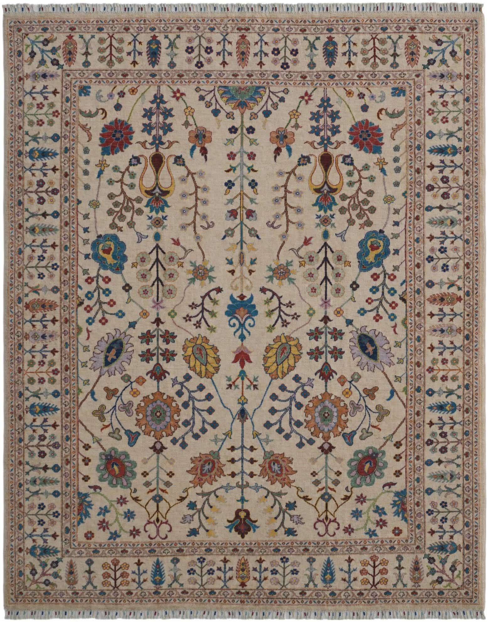 8' x 9' 10 Hand Knotted Ariana Rug