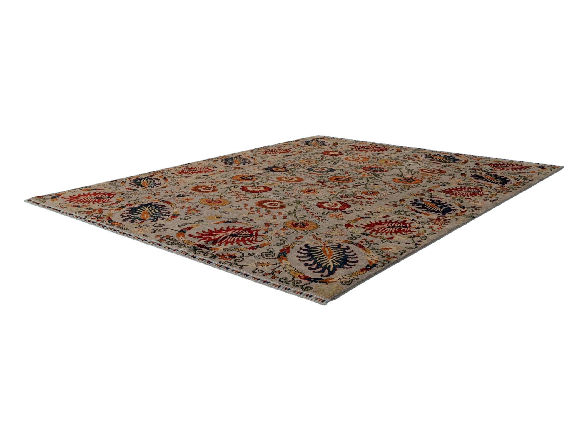 8' x 9' 7 Hand Knotted Ariana Rug