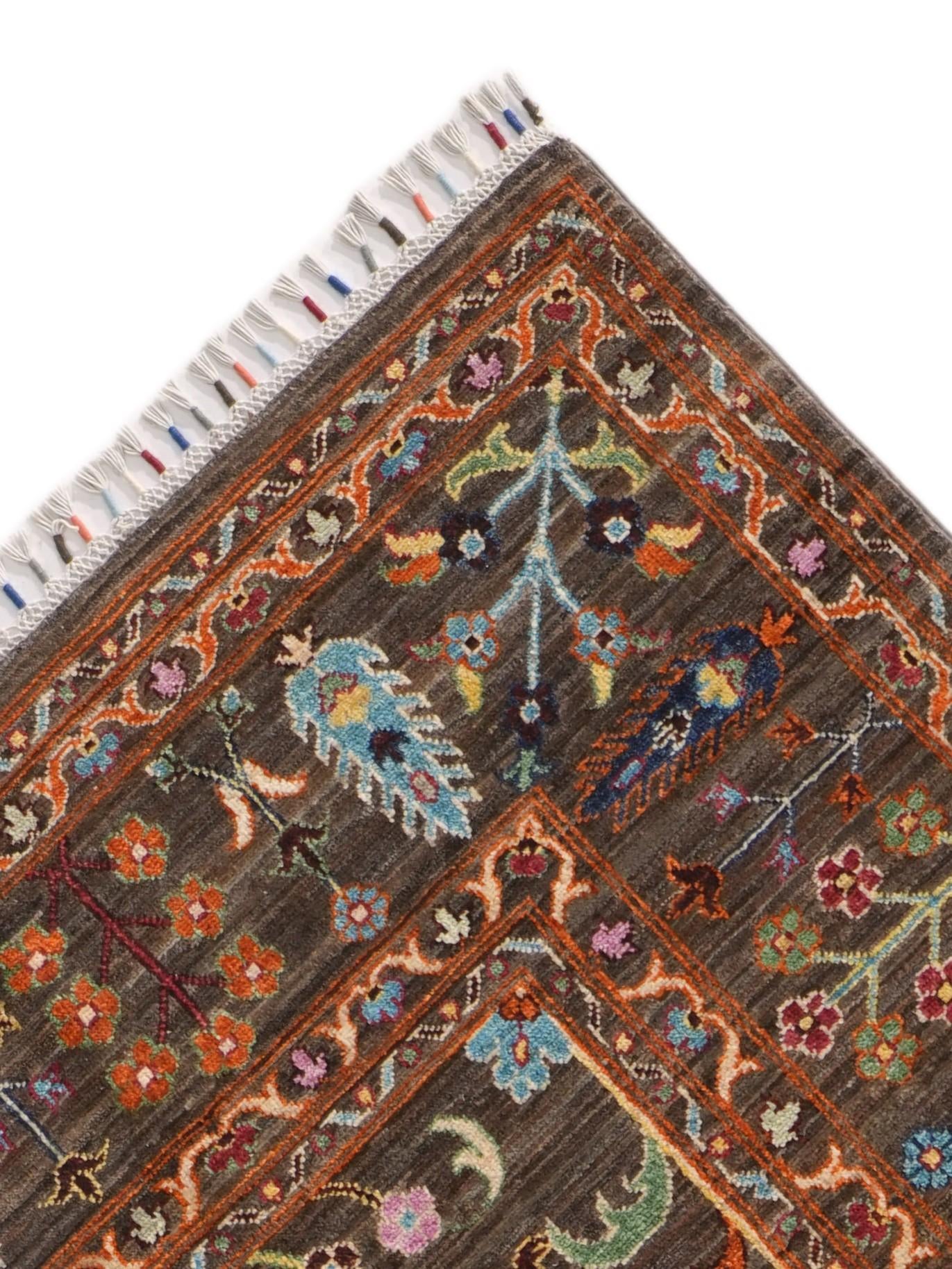 8' x 10' 1 Hand Knotted Ariana Rug