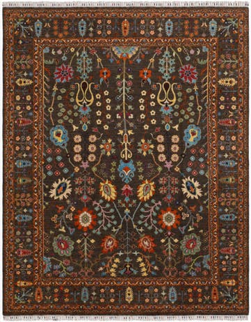 8' x 10' 1 Hand Knotted Ariana Rug