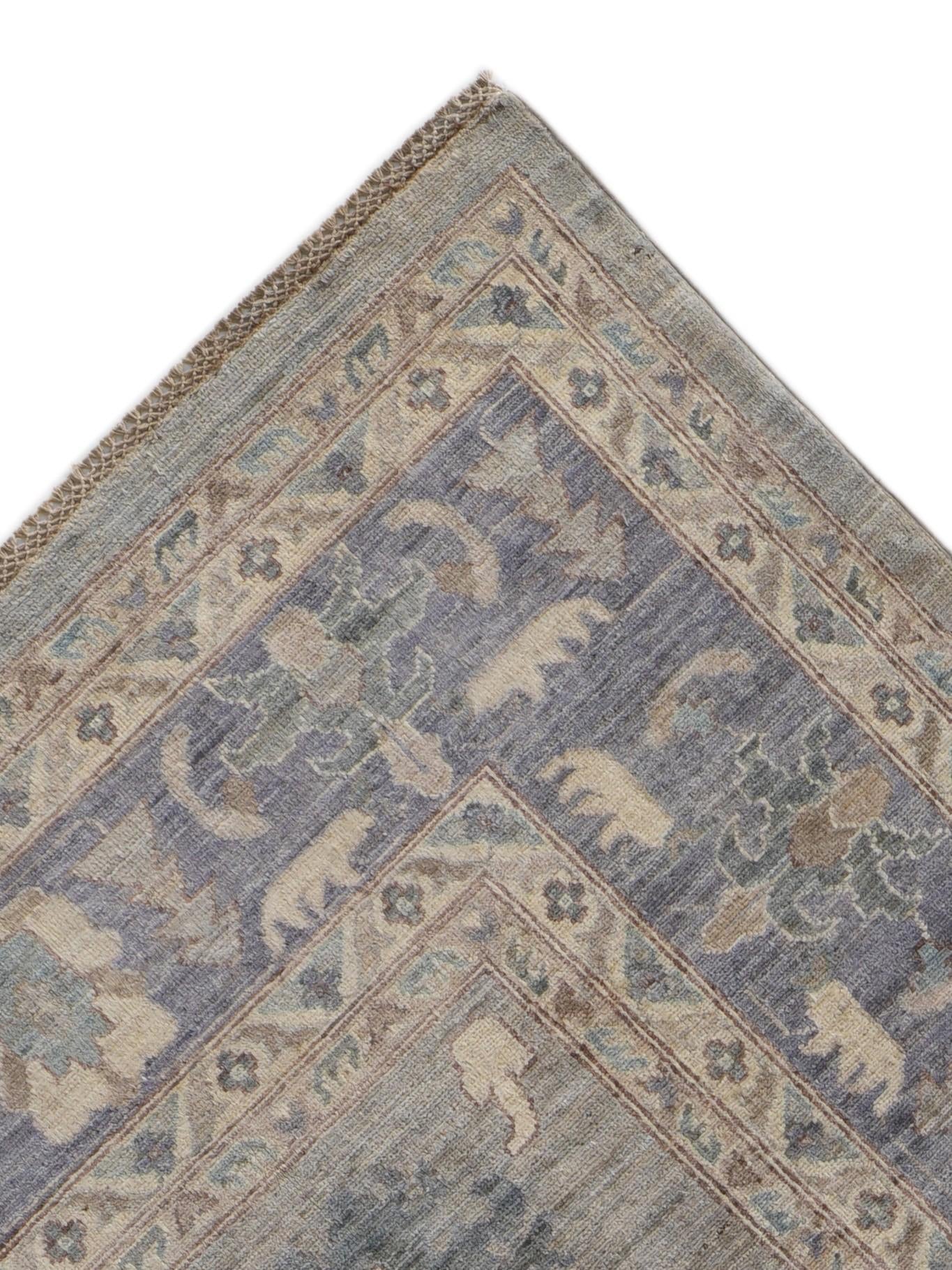 9' 3 x 11' 11 Hand Knotted Ariana Rug