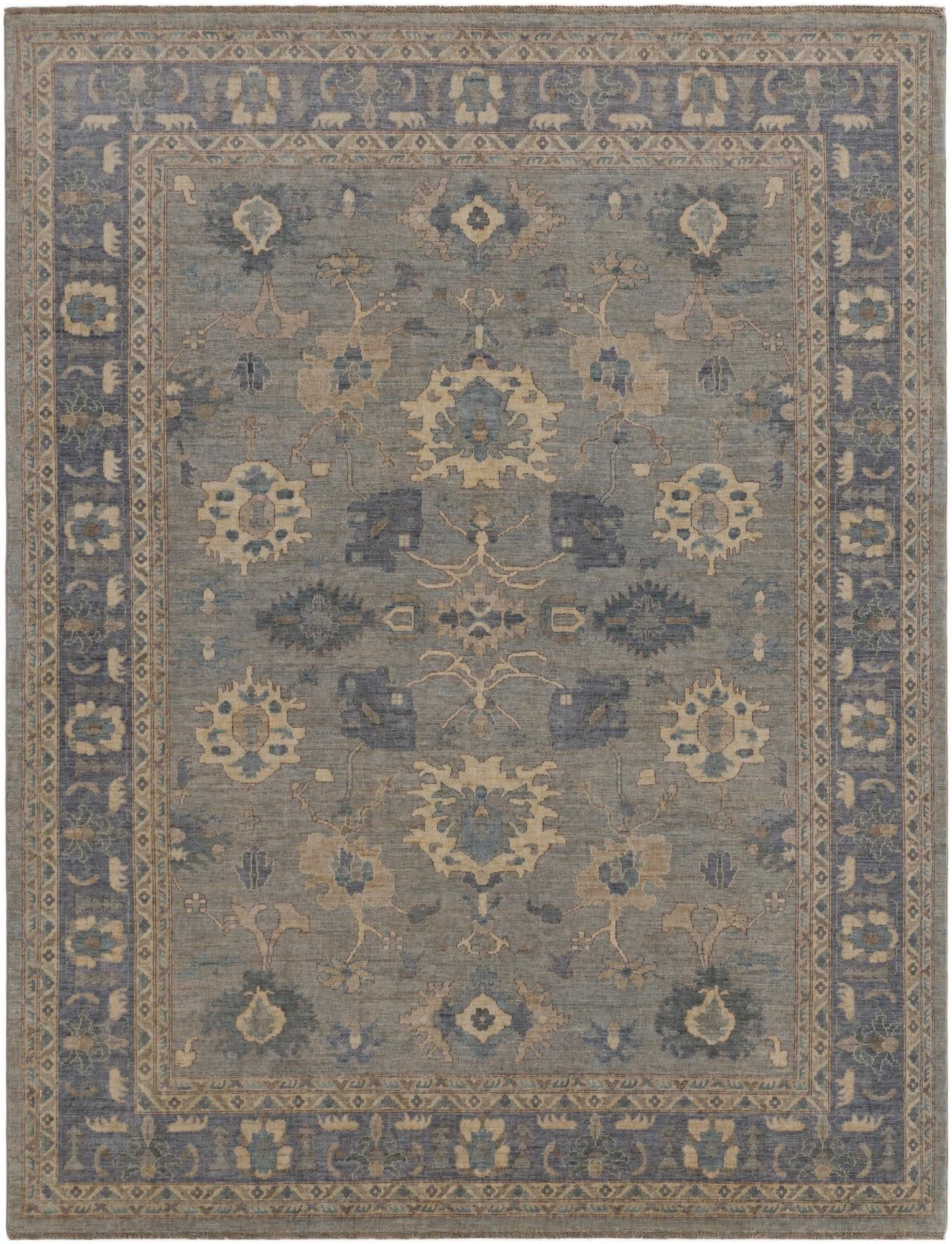 9' 3 x 11' 11 Hand Knotted Ariana Rug