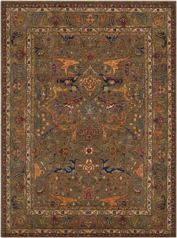 8' 6 x 11' 3 Hand Knotted Ariana Rug