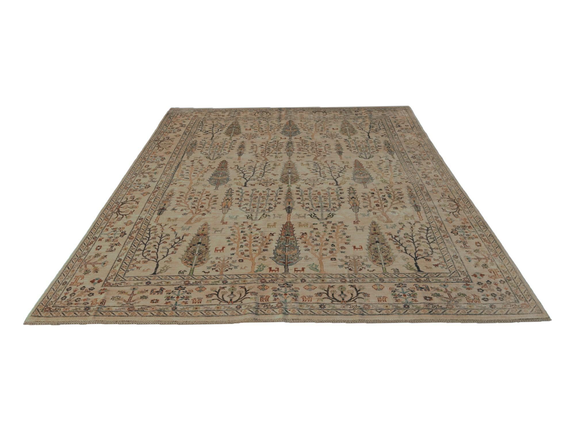 8' 8 x 12' 1 Hand Knotted Ariana Rug