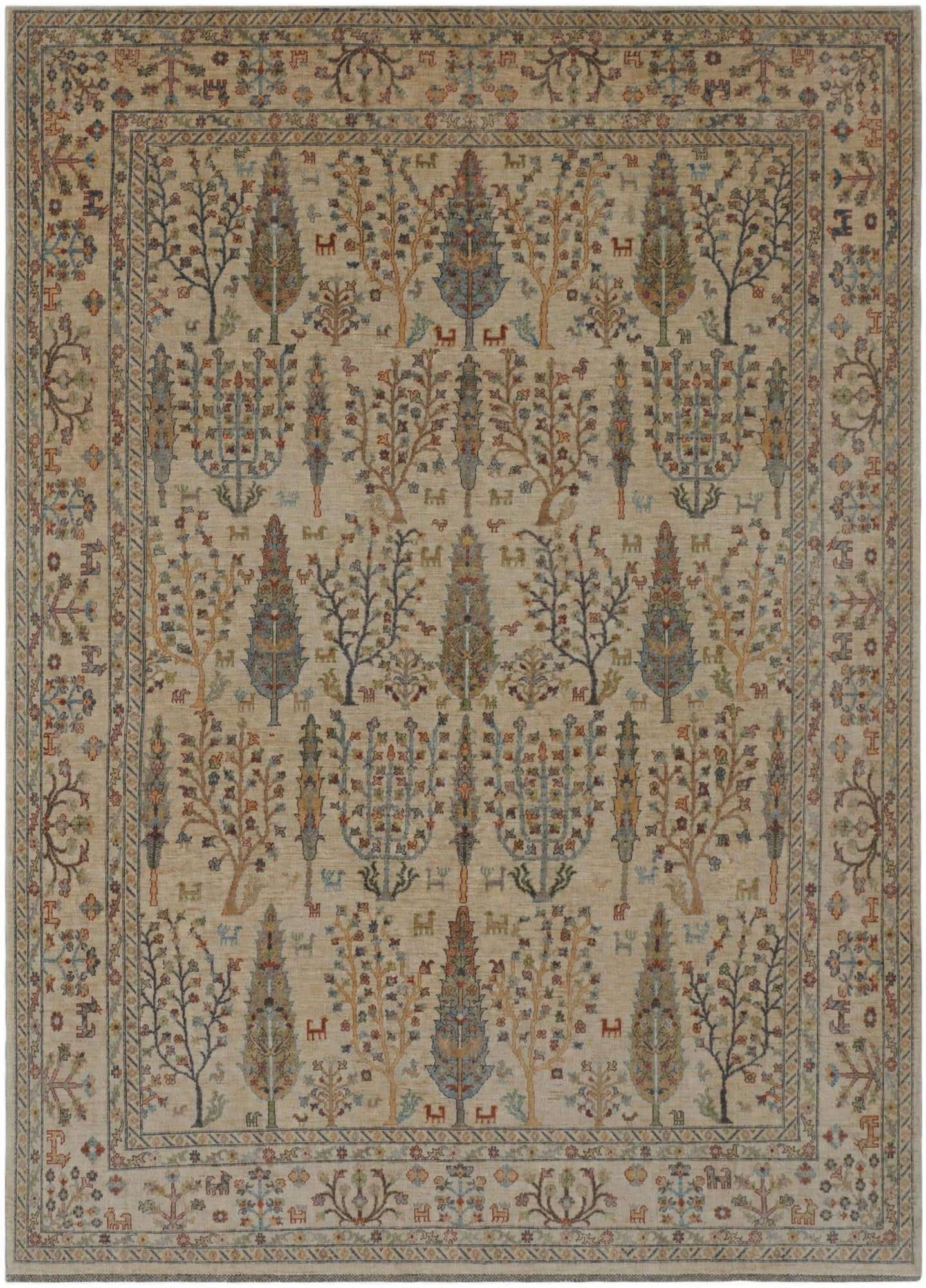 8' 8 x 12' 1 Hand Knotted Ariana Rug