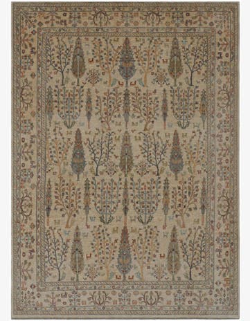 8' 8 x 12' 1 Hand Knotted Ariana Rug