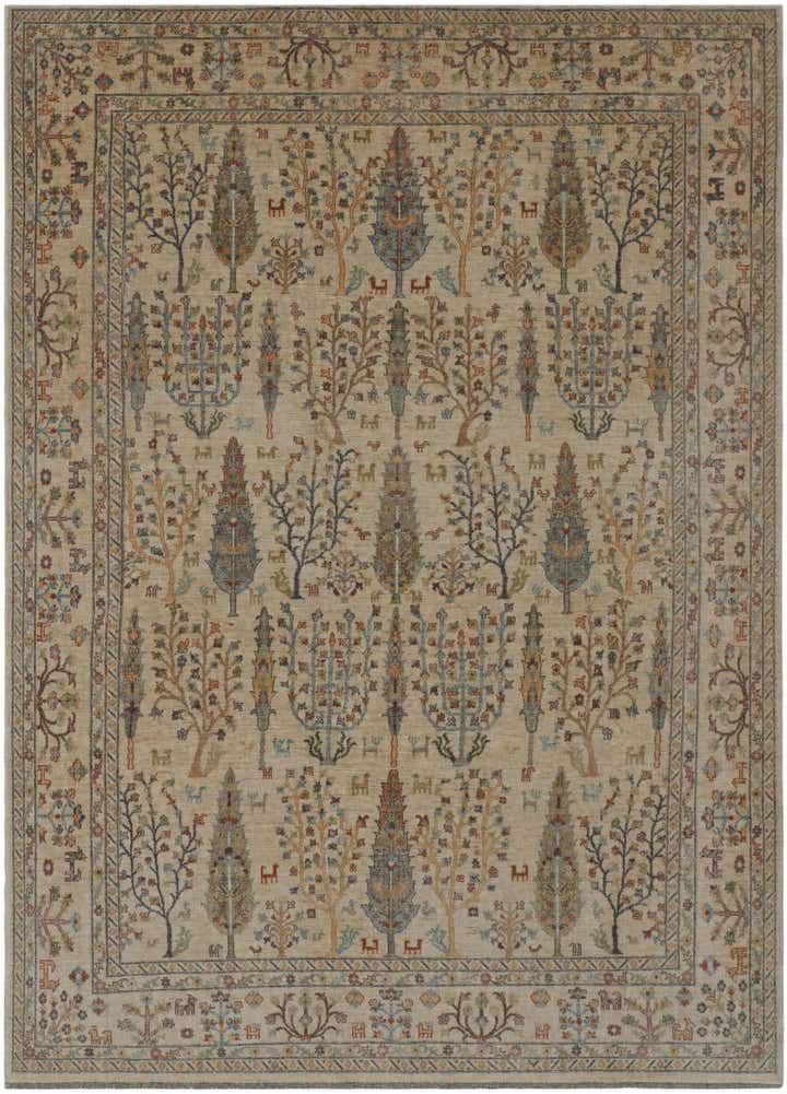 8' 8 x 12' 1 Hand Knotted Ariana Rug