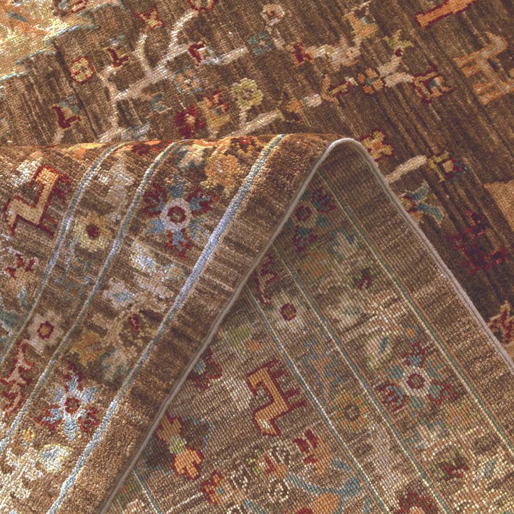 Detail image of 10' x 13' 6 Hand Knotted Ariana Rug