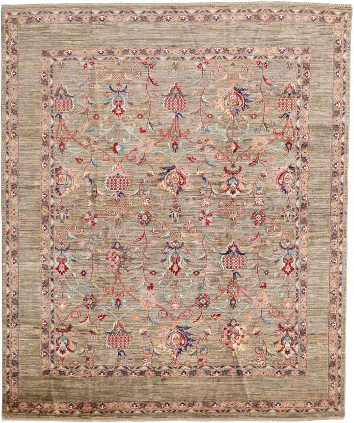 8' 2 x 9' 9 Hand Knotted Ariana Rug