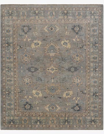 8' 1 x 9' 7 Hand Knotted Ariana Rug