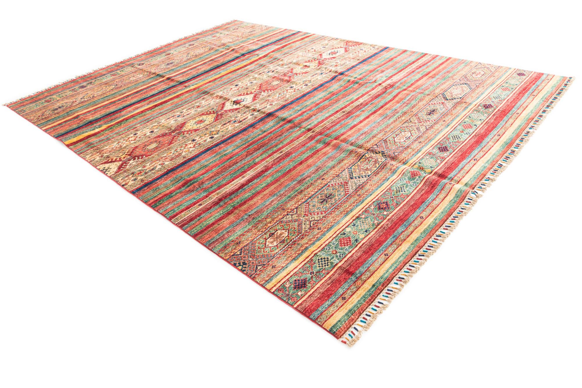 8' 4 x 11' 3 Hand Knotted Ariana Ziegler Oriental Rug
