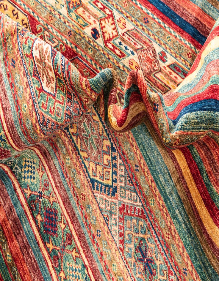 Detail image of 8' 4 x 11' 3  Hand Knotted Ariana Ziegler Oriental Rug