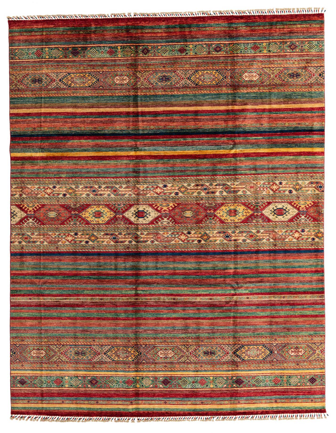 8' 4 x 11' 3 Hand Knotted Ariana Ziegler Oriental Rug