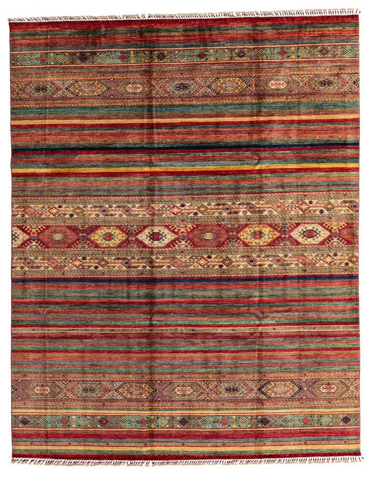 Detail image of 8' 4 x 11' 3 Hand Knotted Ariana Ziegler Oriental Rug