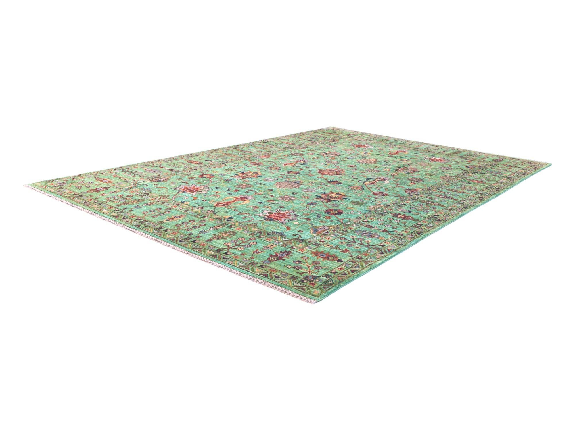 6' 8 x 9' 9 Hand Knotted Ariana Ziegler Rug