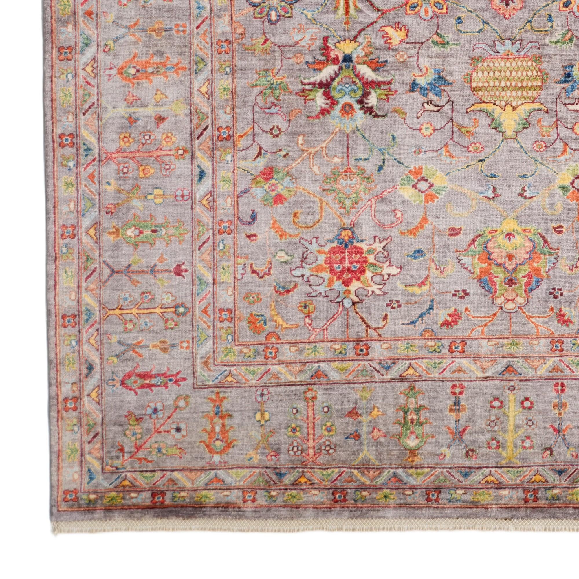 6' 7 x 9' 9 Hand Knotted Ariana Ziegler Rug