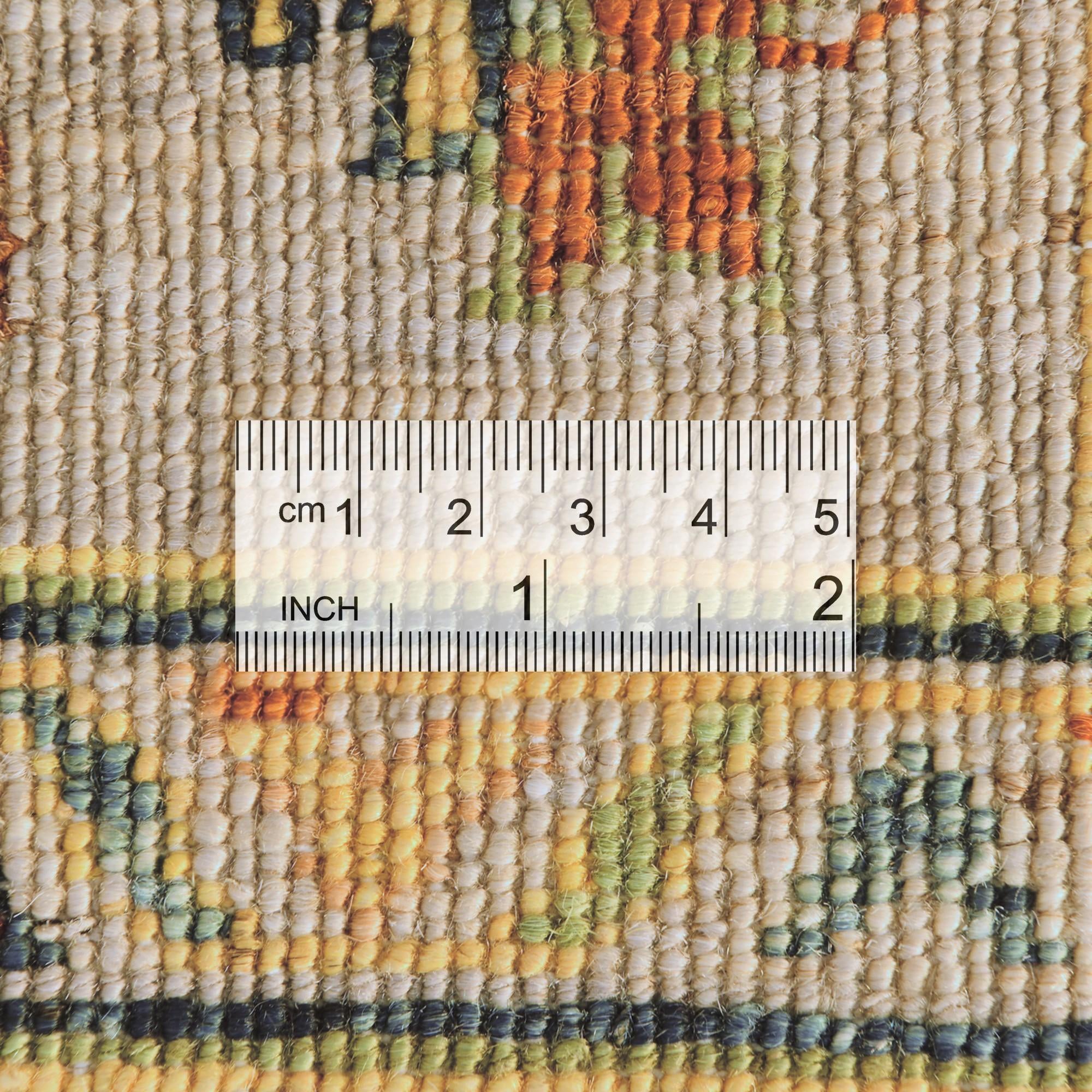 6' 8 x 9' 8 Hand Knotted Ariana Ziegler Rug