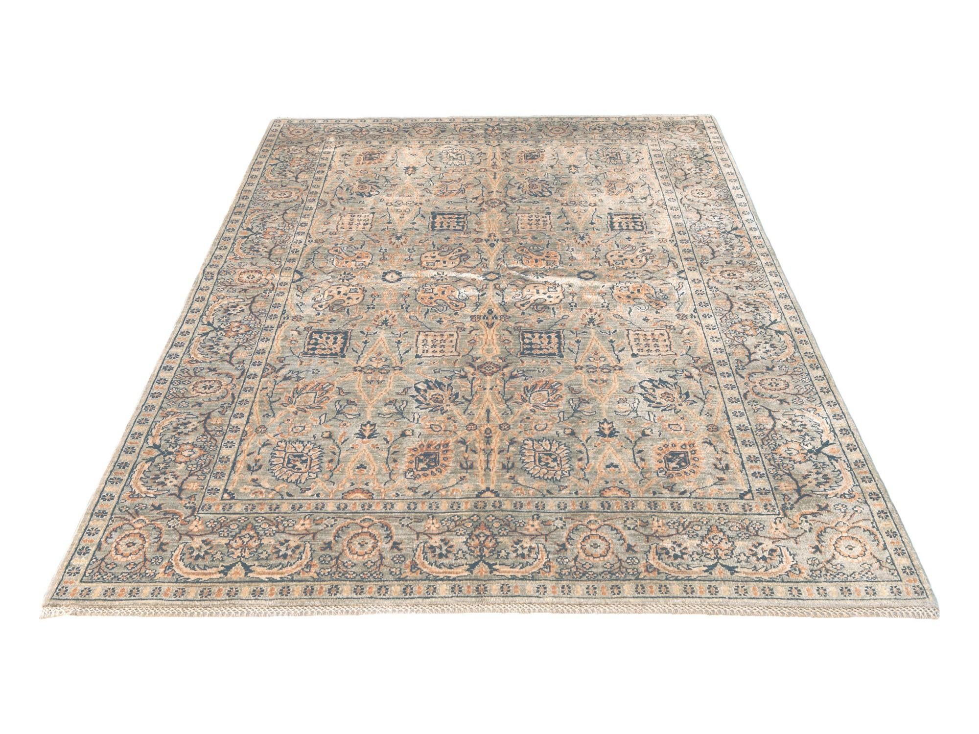 5' 6 x 7' 11 Hand Knotted Ariana Ziegler Rug