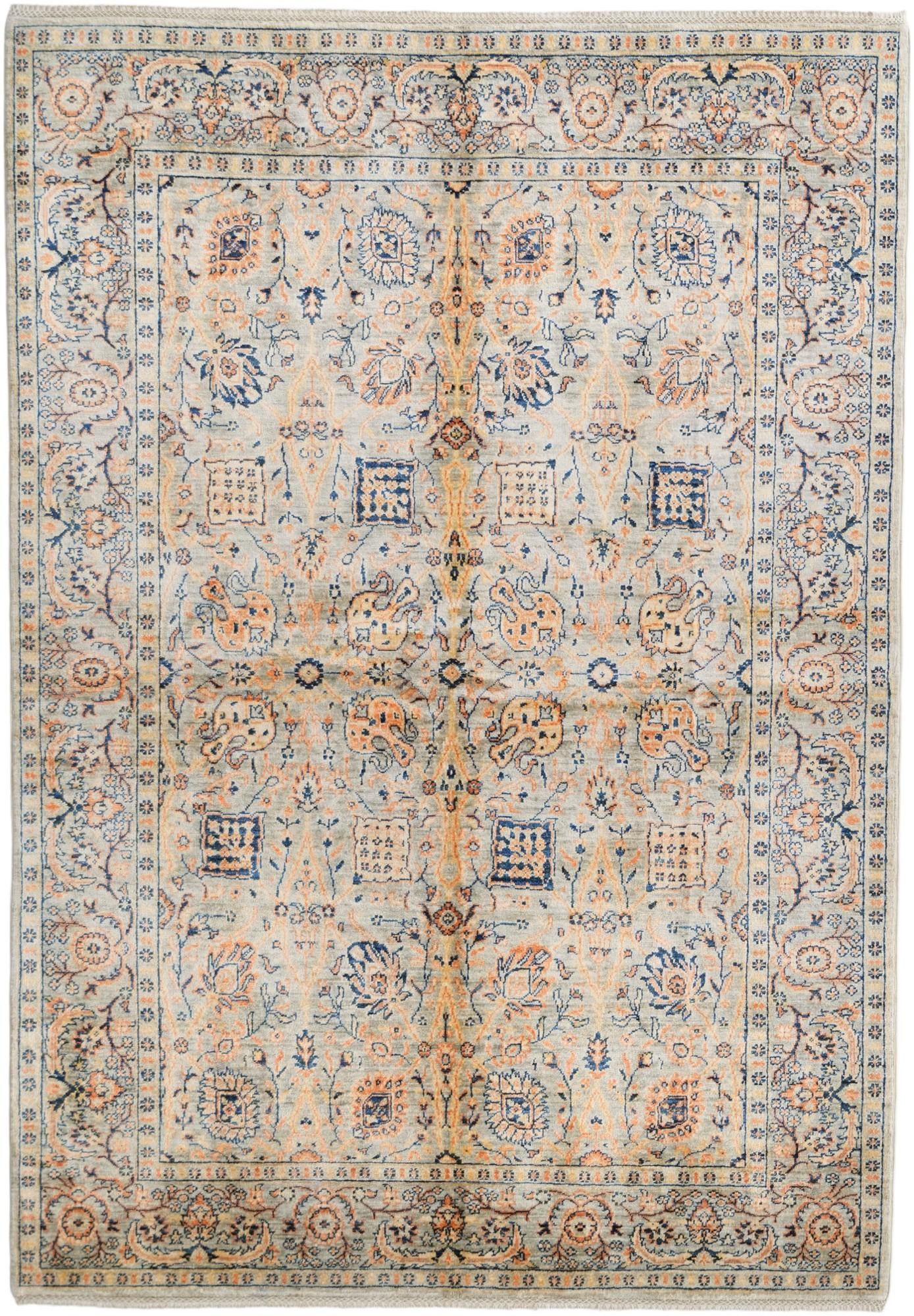 5' 6 x 7' 11 Hand Knotted Ariana Ziegler Rug