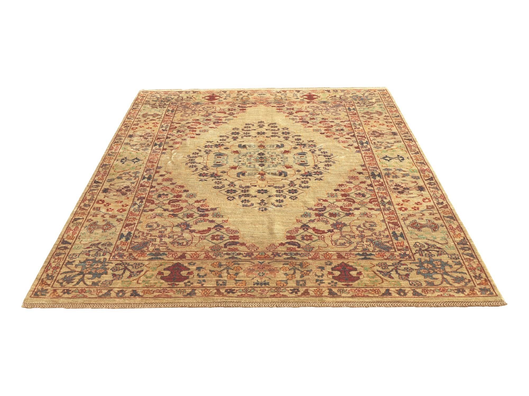 Detail image 5 of 10: 6' x 7' 11 Hand Knotted Ariana Ziegler Rug