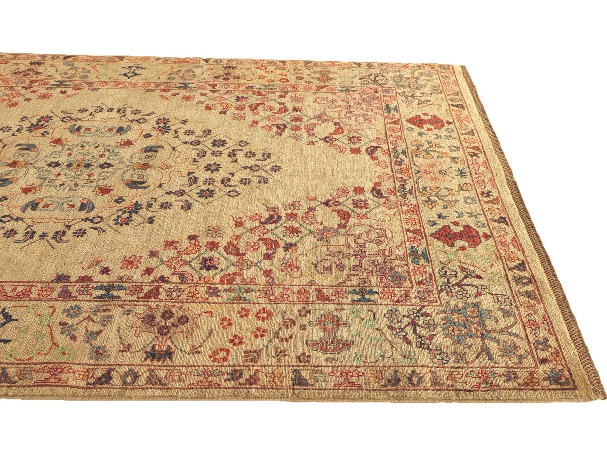 Detail image 6 of 10: 6' x 7' 11 Hand Knotted Ariana Ziegler Rug