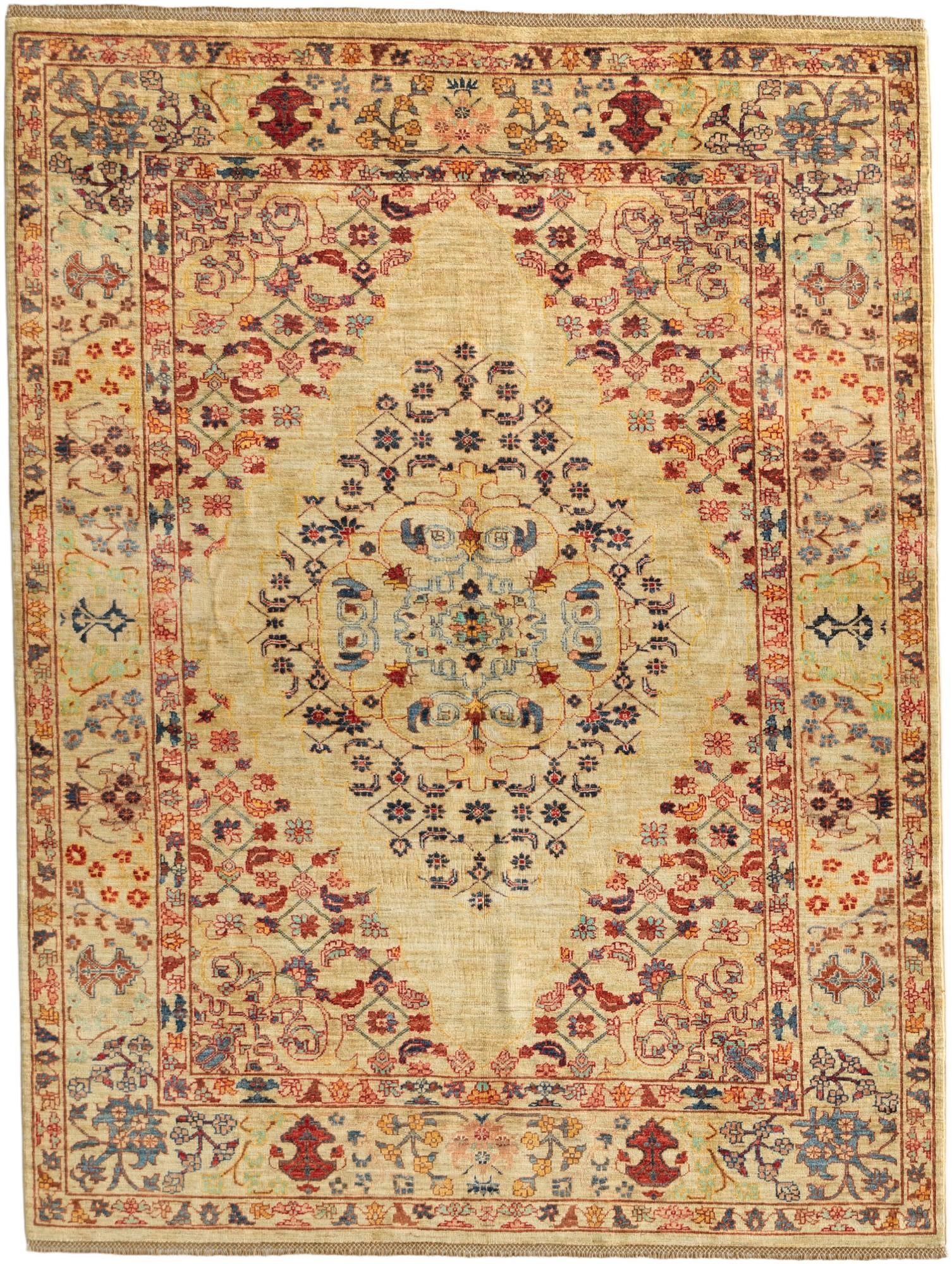 Detail image 2 of 10: 6' x 7' 11 Hand Knotted Ariana Ziegler Rug