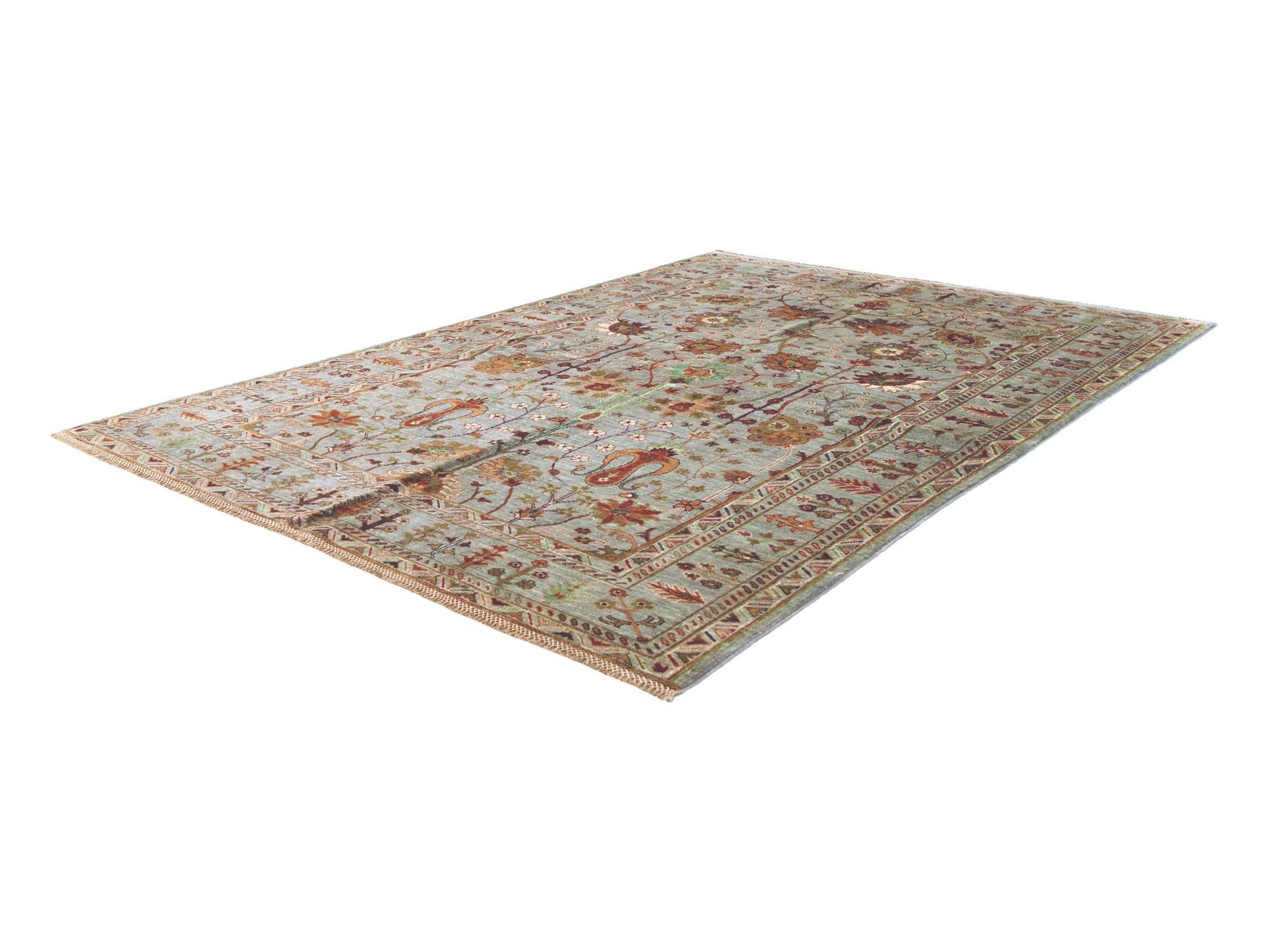 5' 9 x 7' 10 Hand Knotted Ariana Ziegler Rug