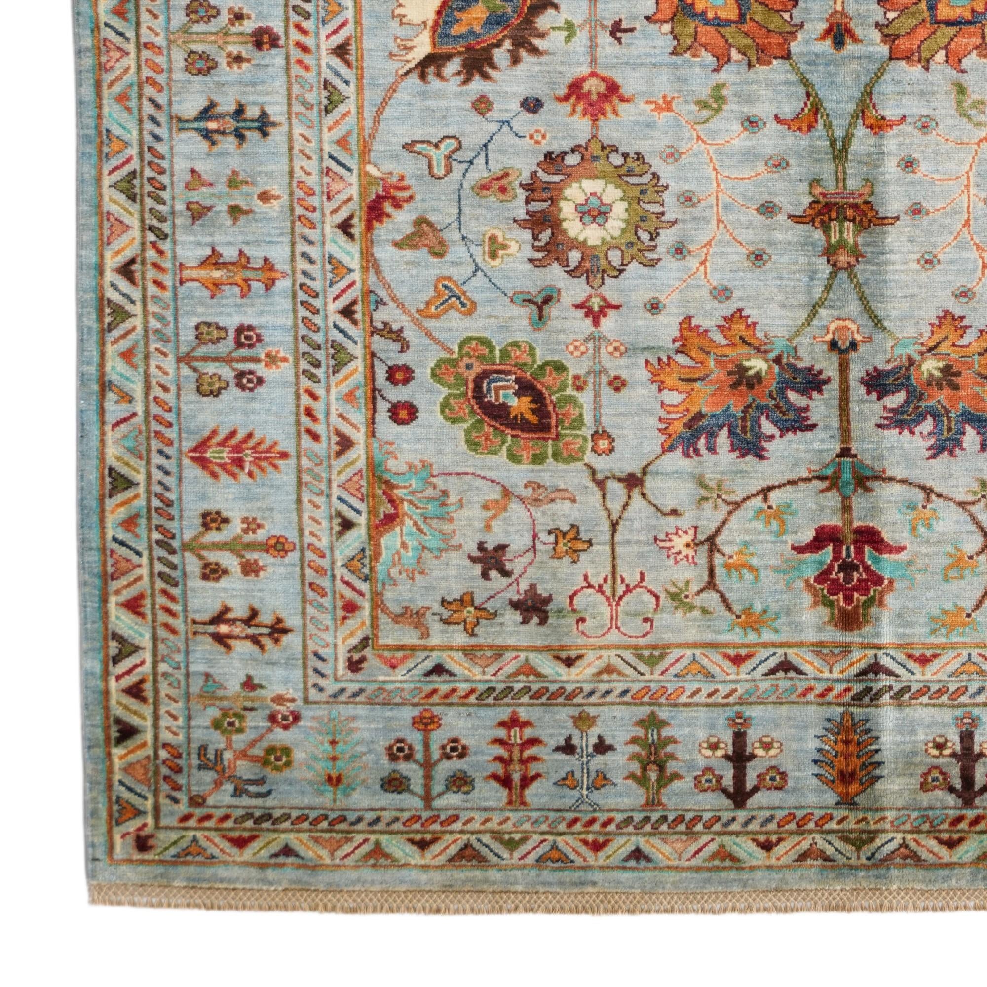 5' 9 x 7' 10 Hand Knotted Ariana Ziegler Rug