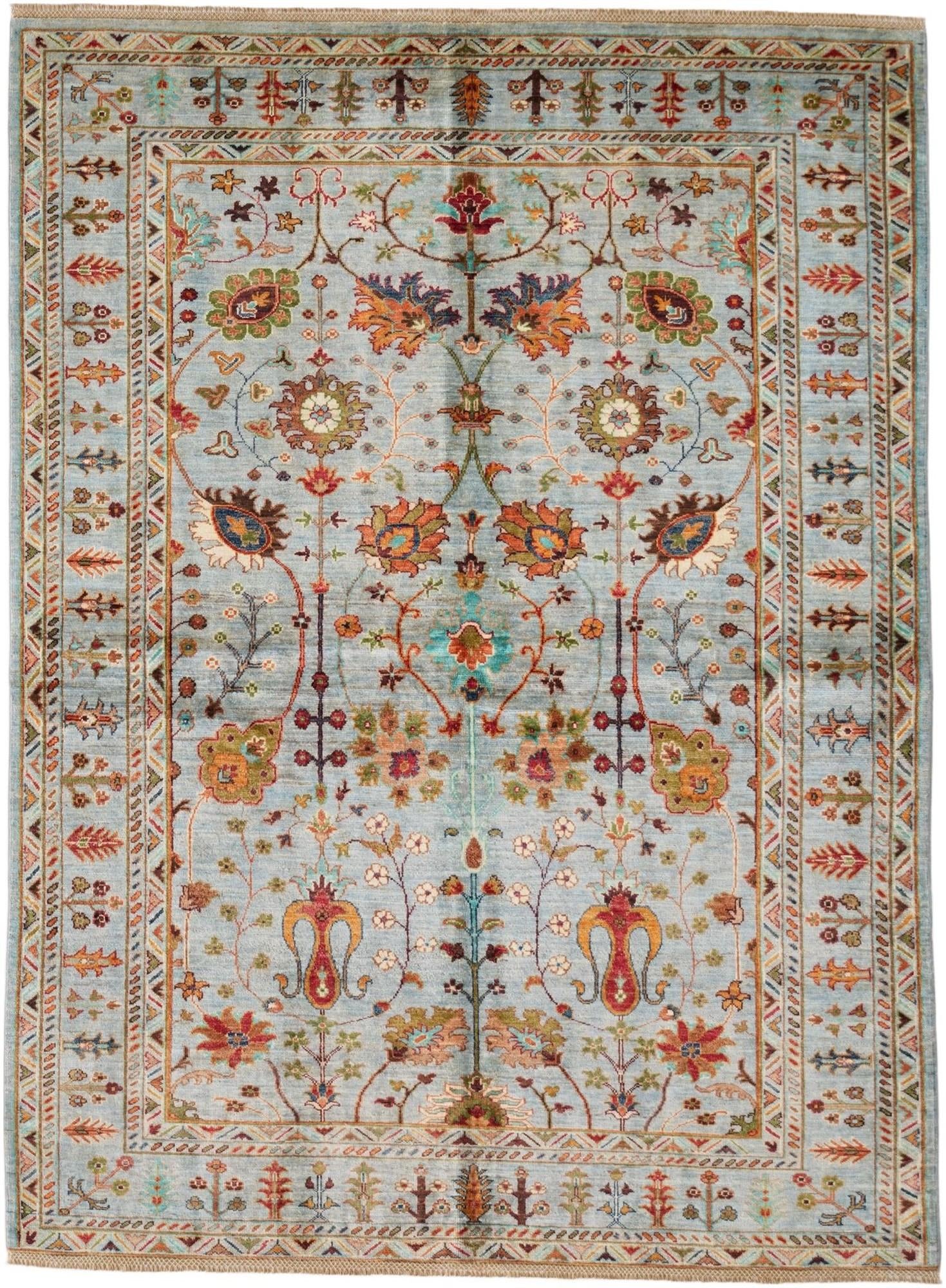 5' 9 x 7' 10 Hand Knotted Ariana Ziegler Rug