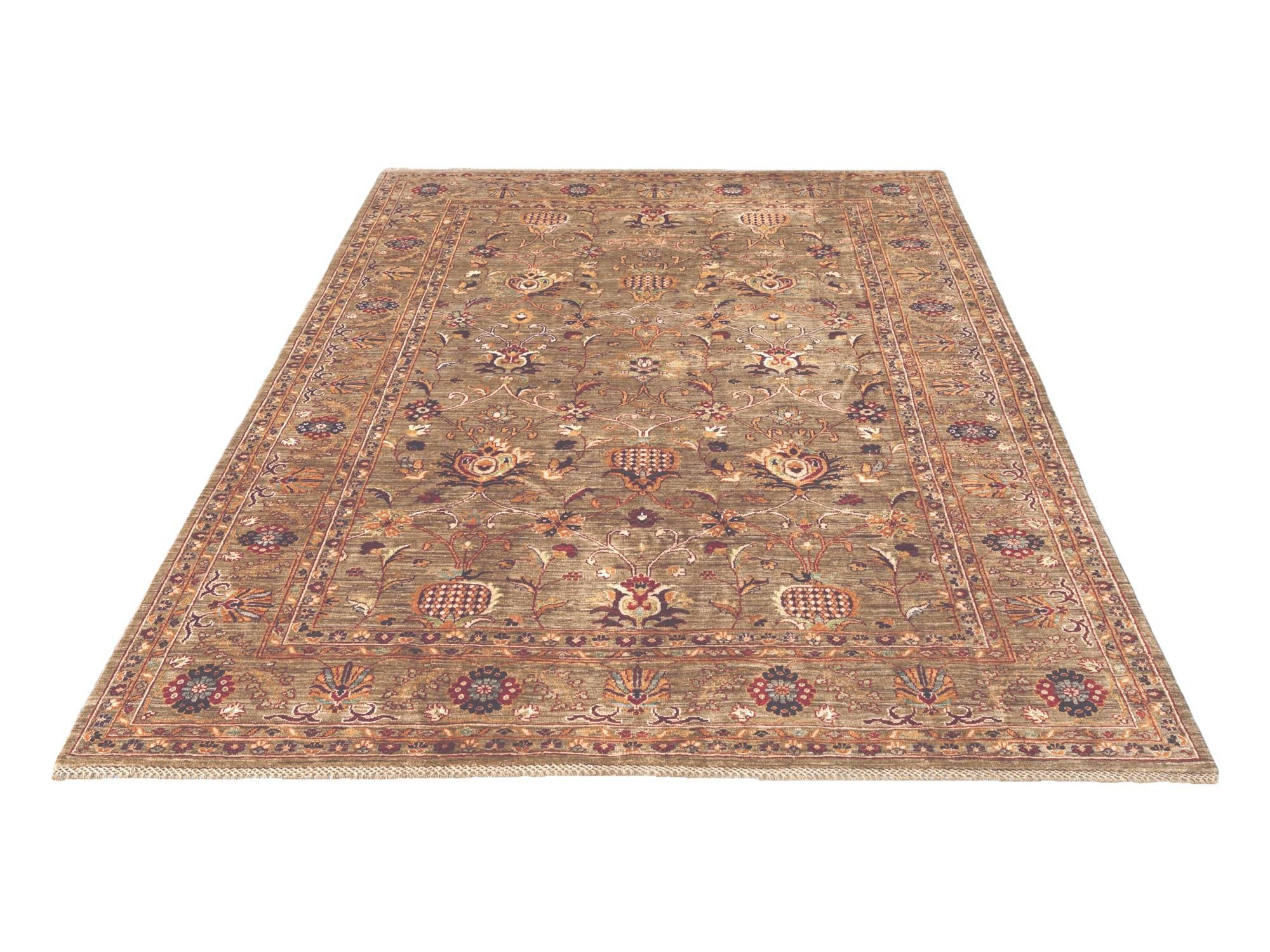 6' 5 x 9' 7 Hand Knotted Ariana Ziegler Rug