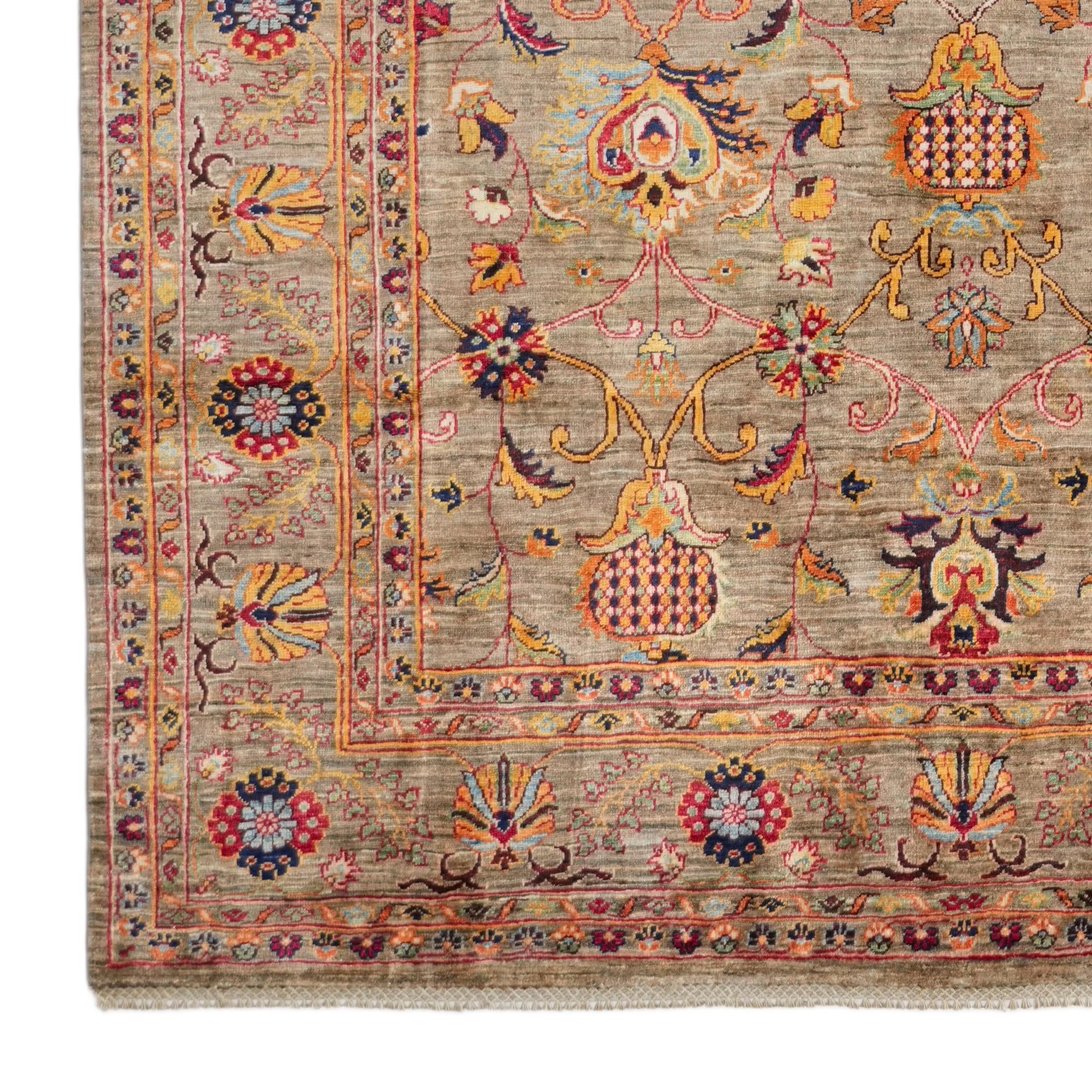 195cm x 290cm Hand Knotted Ariana Ziegler Rug