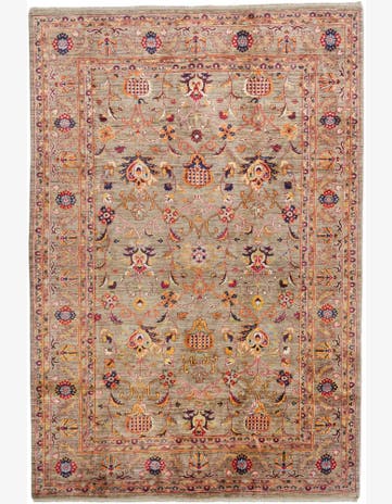 6' 5 x 9' 7 Hand Knotted Ariana Ziegler Rug