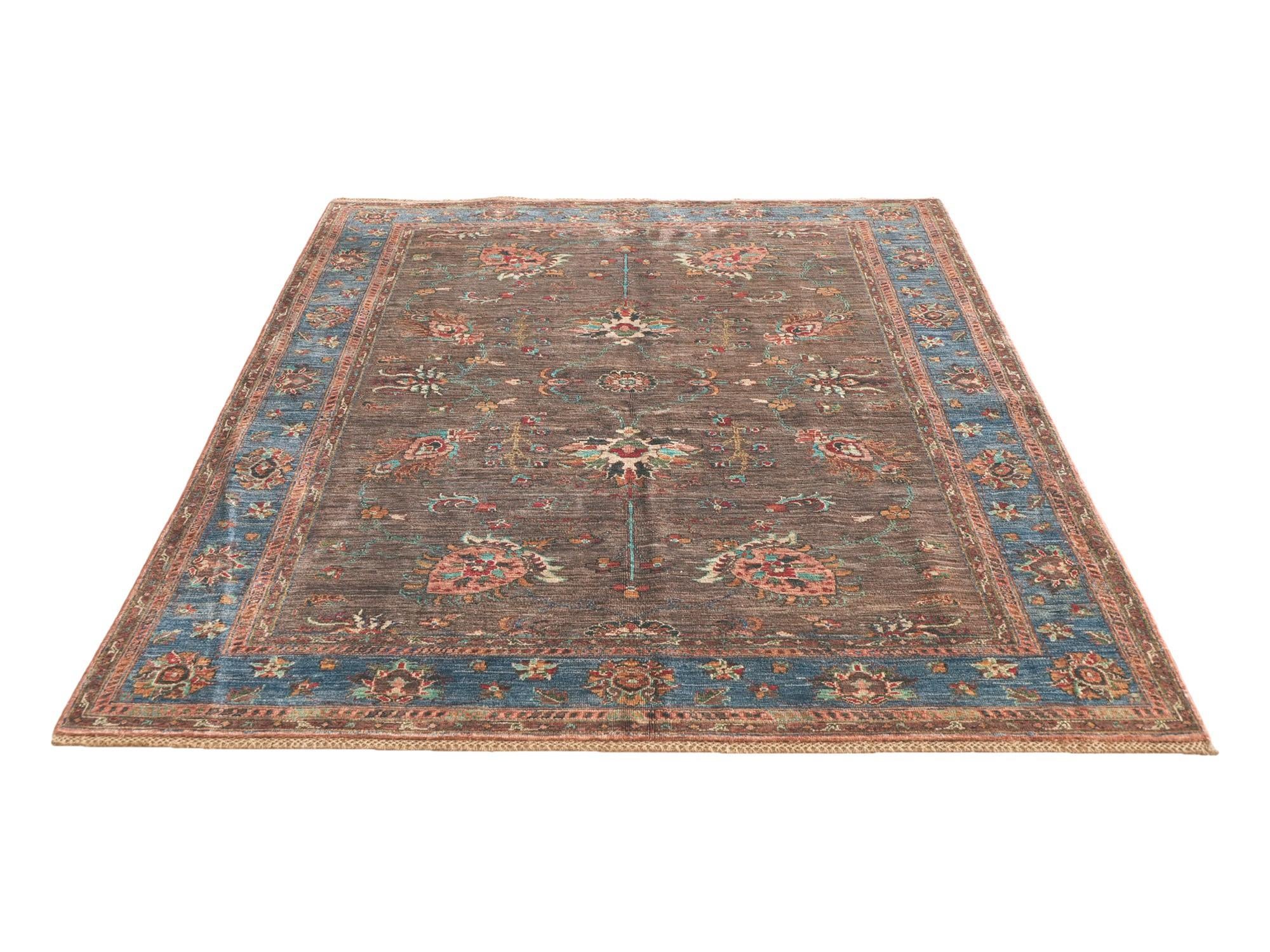 Detail image 5 of 10: 5' 9 x 8' 2 Hand Knotted Ariana Ziegler Rug
