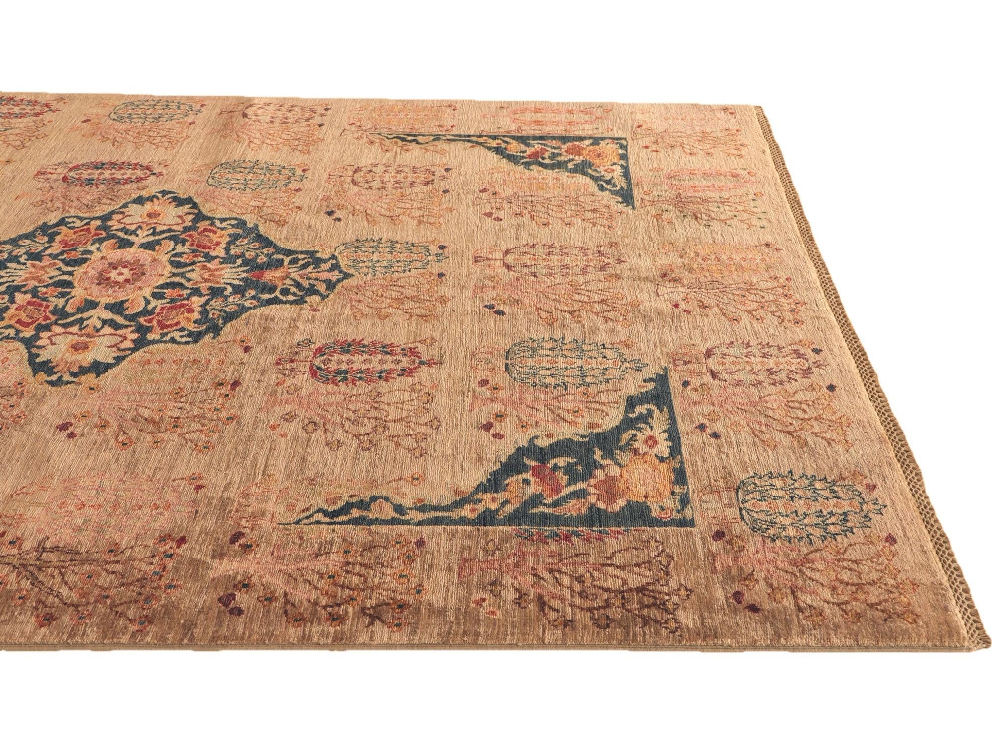 Detail image 6 of 10: 5' 8 x 7' 11 Hand Knotted Ariana Ziegler Rug
