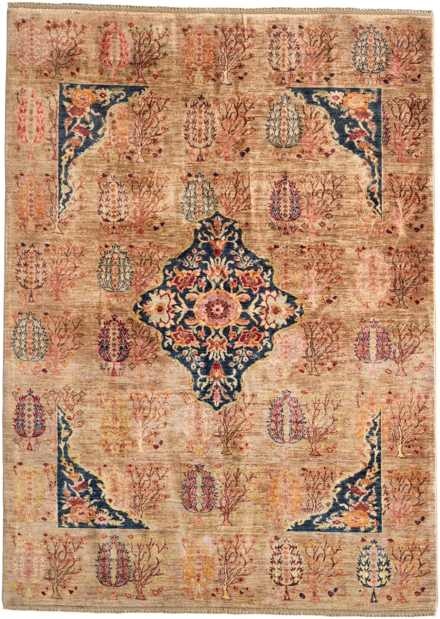 Detail image 2 of 10: 5' 8 x 7' 11 Hand Knotted Ariana Ziegler Rug
