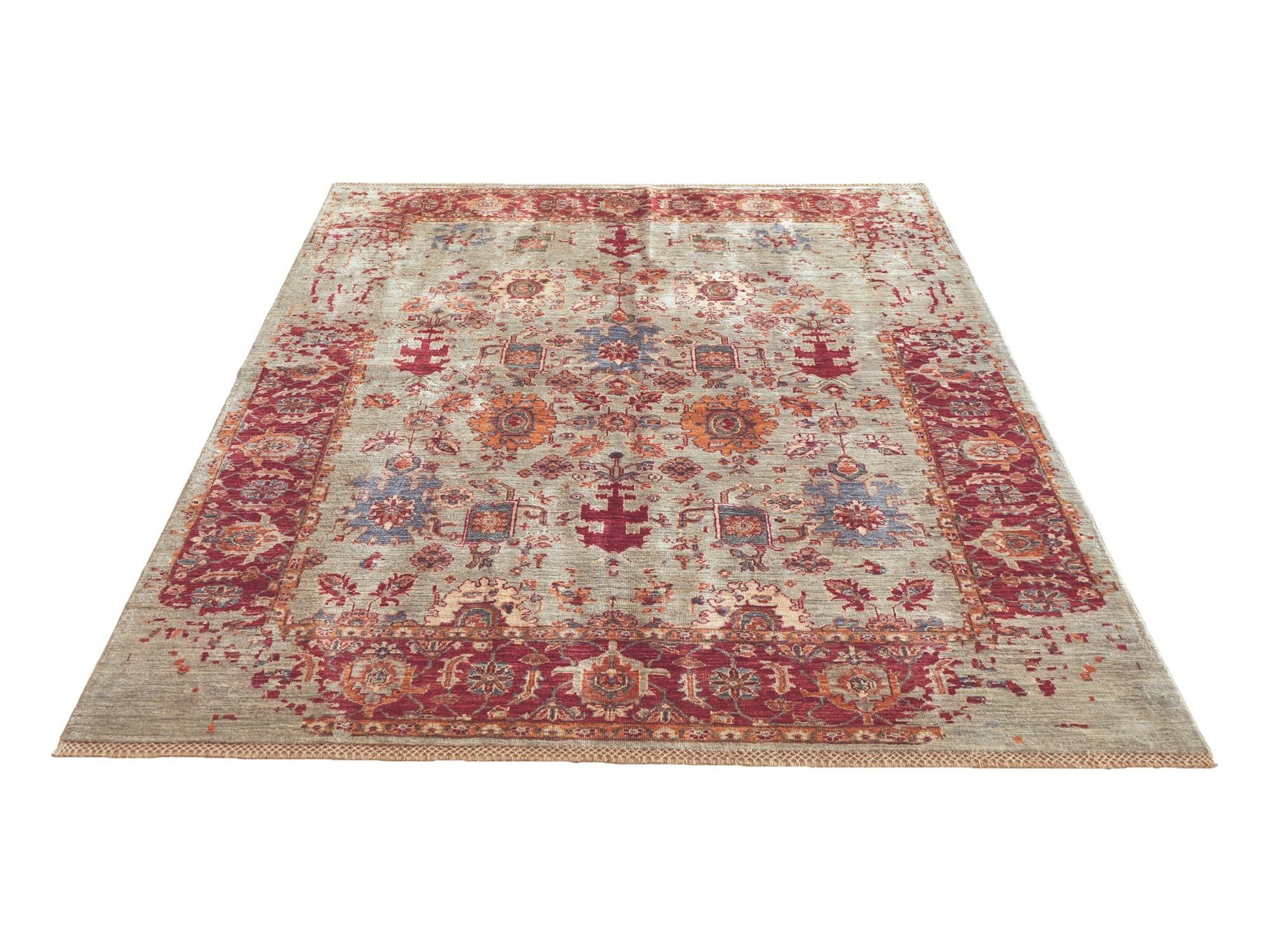 Detail image 5 of 10: 5' 11 x 8' 1 Hand Knotted Ariana Ziegler Rug