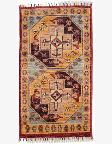 1' 8 x 3' 2 Hand Knotted Ariana Ziegler Rug
