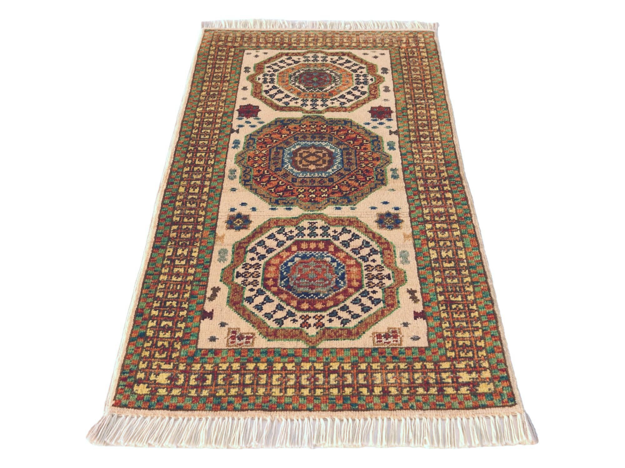 1' 11 x 2' 7 Hand Knotted Ariana Ziegler Rug