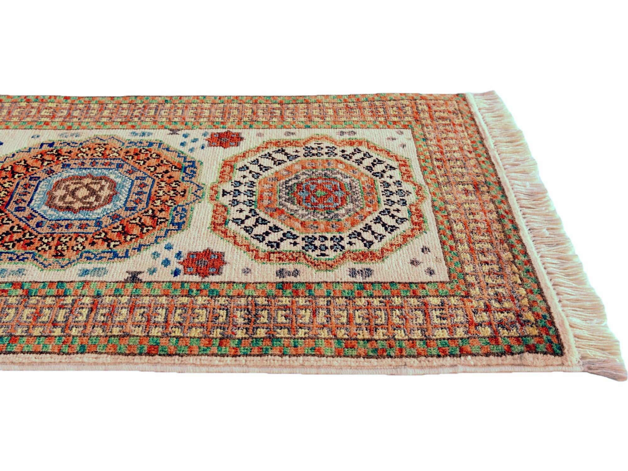 1' 11 x 2' 7 Hand Knotted Ariana Ziegler Rug