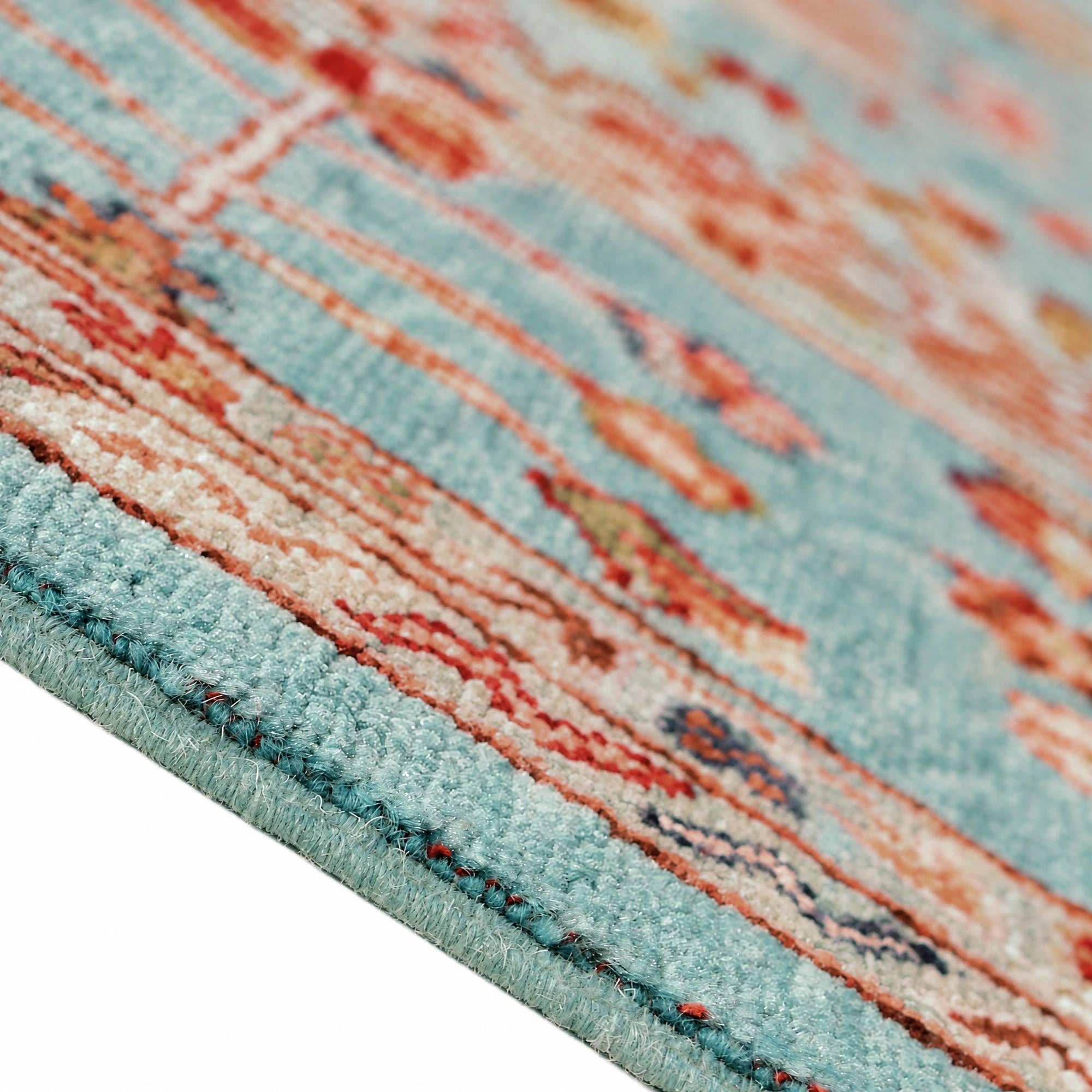Detail image 8 of 12: 6' 4 x 10' 9 Hand Knotted Ariana Ziegler Rug