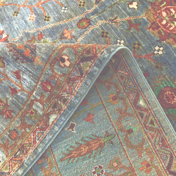 Detail image of 7' x 10' 2 Hand Knotted Ariana Ziegler Rug