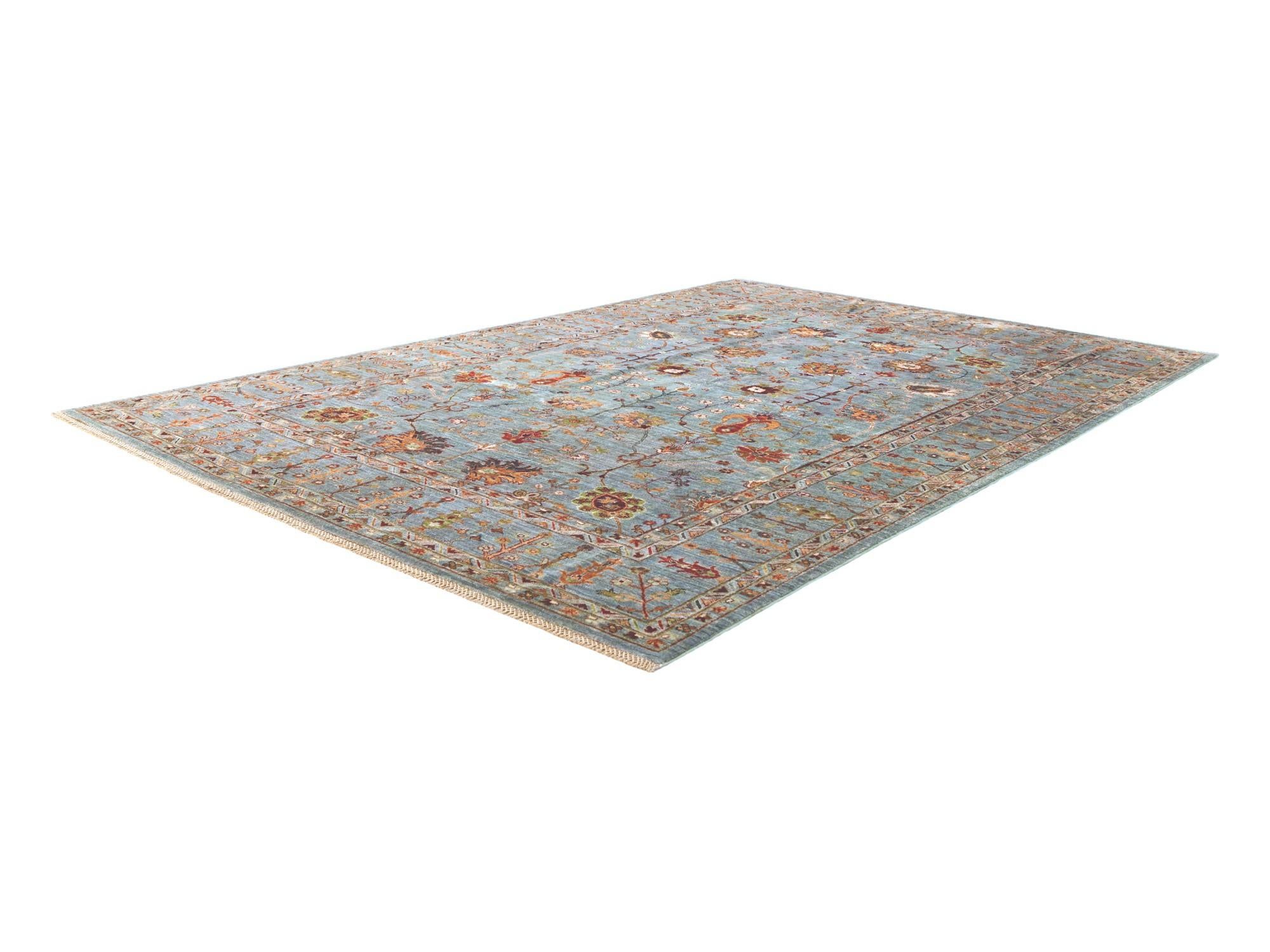 6' 9 x 9' 11 Hand Knotted Ariana Ziegler Rug