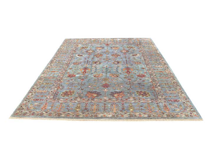 6' 9 x 9' 11 Hand Knotted Ariana Ziegler Rug