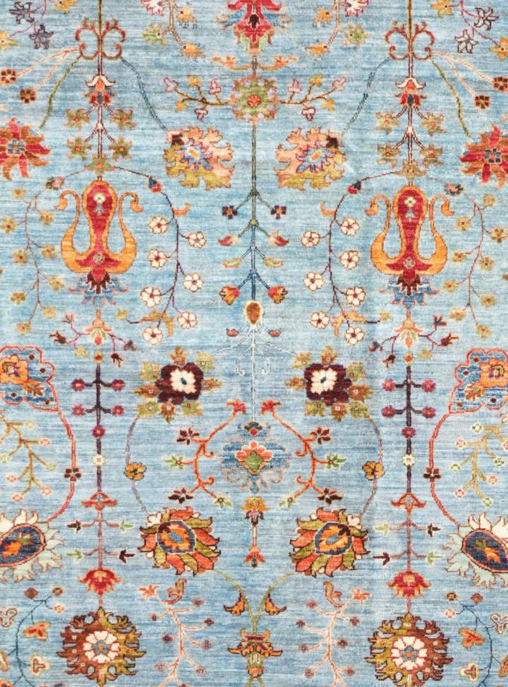 6' 9 x 9' 11 Hand Knotted Ariana Ziegler Rug