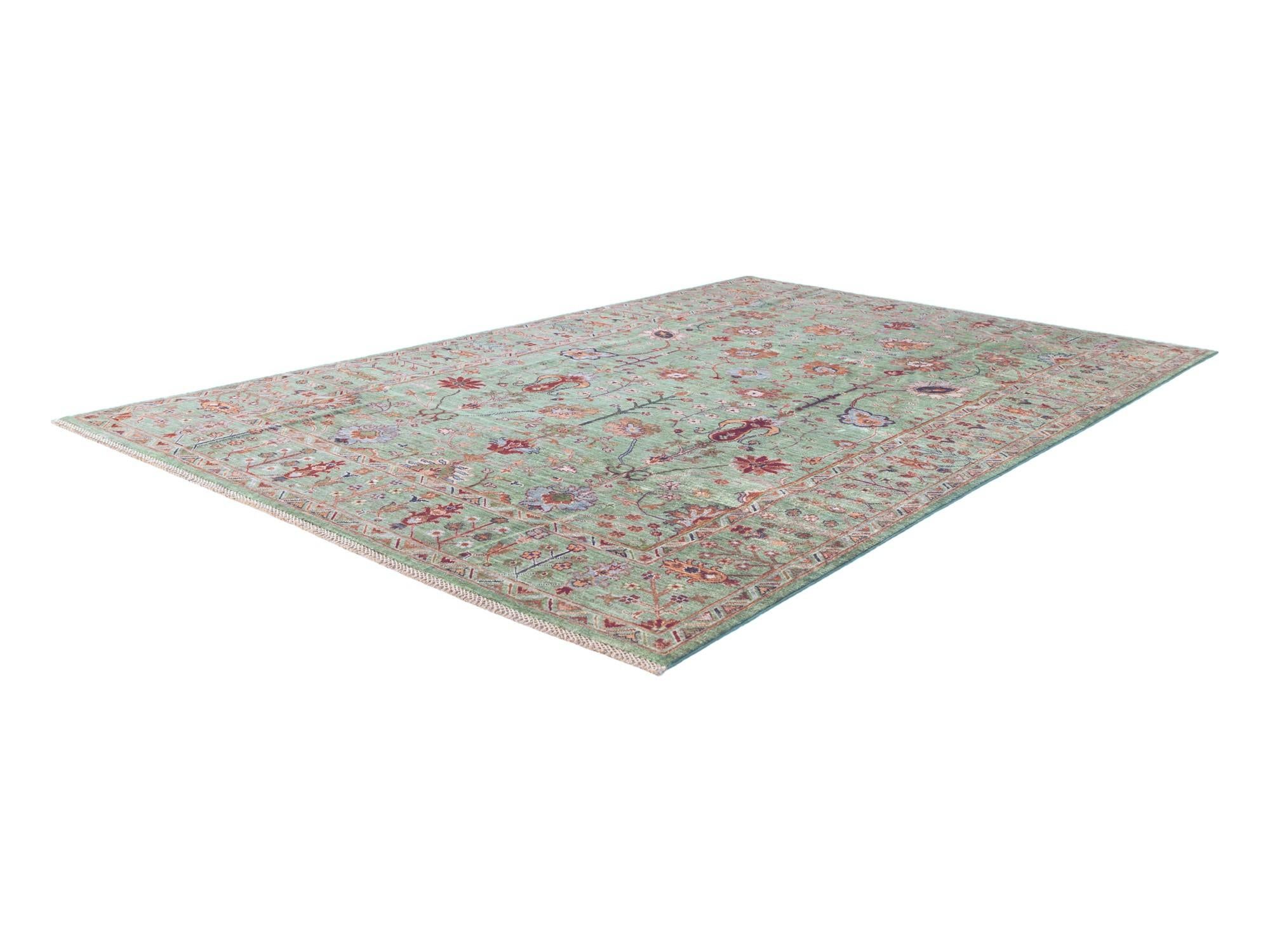 6' 6 x 9' 11 Hand Knotted Ariana Ziegler Rug